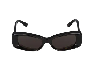 Gucci Eyewear Rectangular Frame Sunglases In Havana Havana Brown