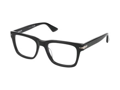 Montblanc Eyeglasses In Black Black Transparent
