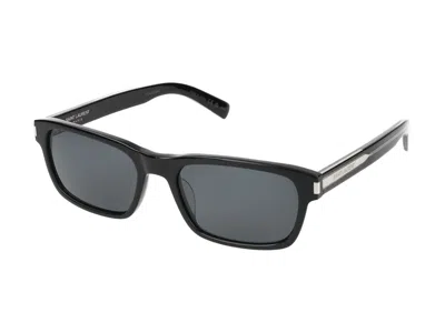 Saint Laurent Sunglasses In Black Crystal Black
