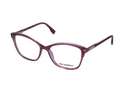 Karl Lagerfeld Eyeglasses In Cyclamen/violet