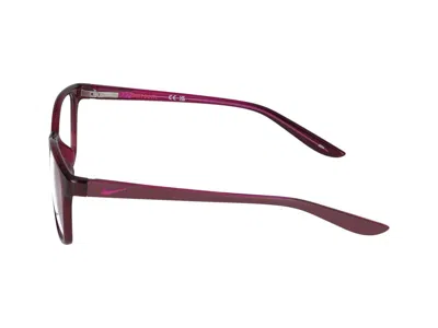 Nike Eyeglasses In Dark Beetroot/cactus Flower