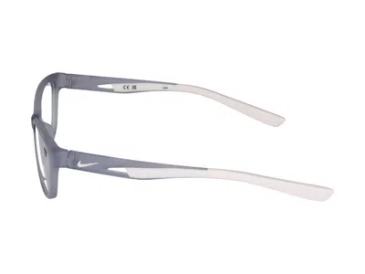 Nike Eyeglasses In Matte Wolf Grey/guava Ice