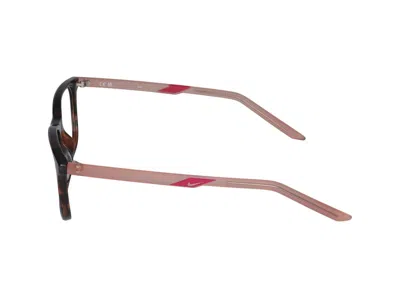 Nike Eyeglasses In Tortoise/rose Whisper