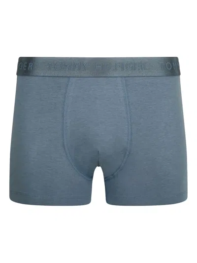 Tommy Hilfiger Logo-waistband Boxers Pack In Blue
