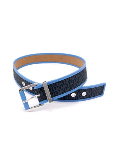 Michael Kors Women's 42mm Logo Belt With Grommets In South Pacific