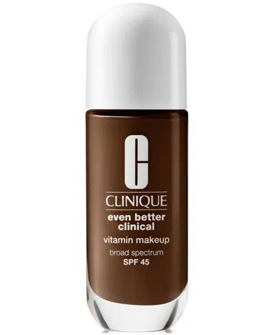 Clinique Even Better Clinical Vitamin Makeup Foundation Spf 45 In Shade 26 Deep Cool 3