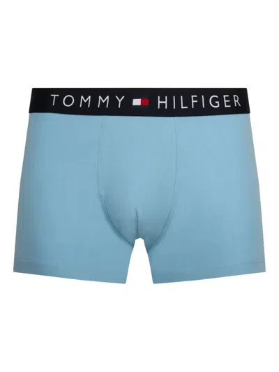 Tommy Hilfiger Logo-waistband Boxers (pack Of Three) In Black