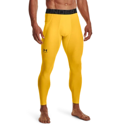 Under Armour Mens  Hg Armour 2.0 Compression Tights In Taxi/black