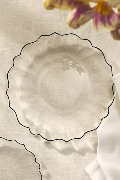 ANTHROPOLOGIE EMMARETTE DINNER PLATES, SET OF 4 
