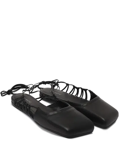 Vic Matie Square-closed-toe Sabots In Black