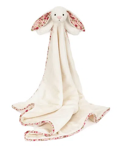 Jellycat Faux-fur Blanket In Neutrals