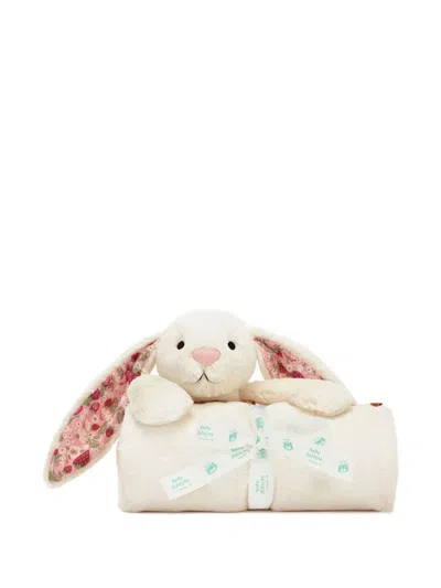 Jellycat Faux-fur Blanket In Neutrals