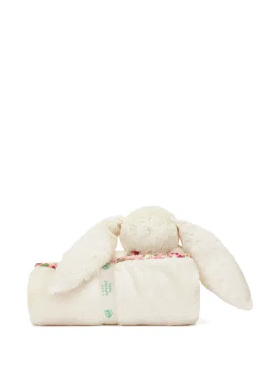 Jellycat Faux-fur Blanket In Neutrals