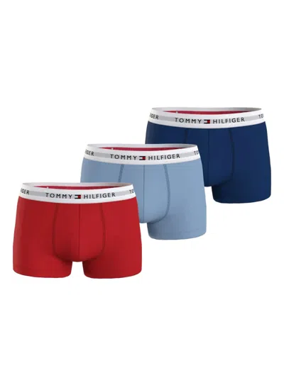 Tommy Hilfiger Logo-waistband Boxers Pack In Blue