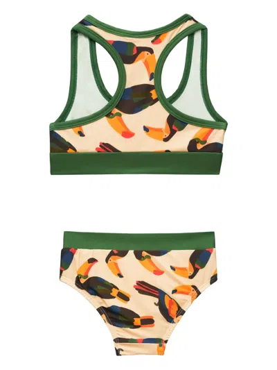 图案印花比基尼套装