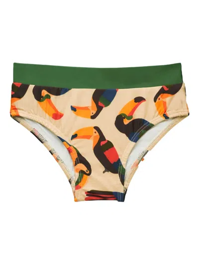 图案印花比基尼套装