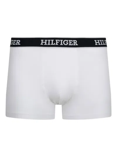 Tommy Hilfiger Logo-waistband Boxers (pack Of Three) In Black