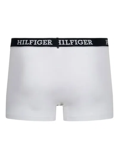 Tommy Hilfiger Logo-waistband Boxers (pack Of Three) In Black