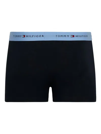 Tommy Hilfiger Logo-waistband Boxers Pack In Black