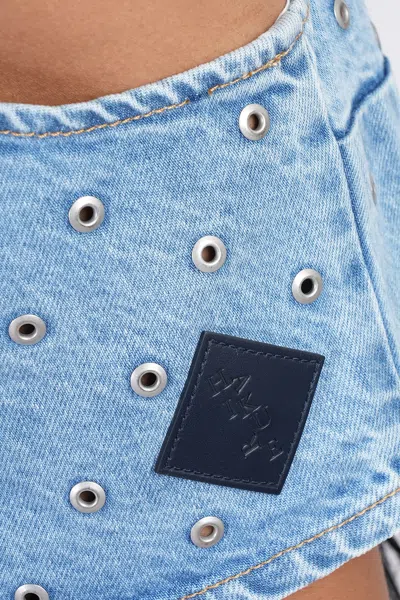 Haikure Antoine Topwear In Cyan Cotton In Cyan