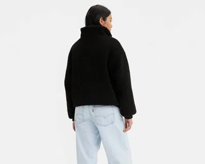 Levi's Teddy Sherpa Jacket In Black