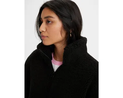 Levi's Teddy Sherpa Jacket In Black