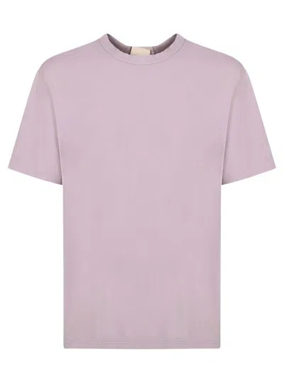 Ten C Rear Logo Mauve T-shirt In Purple