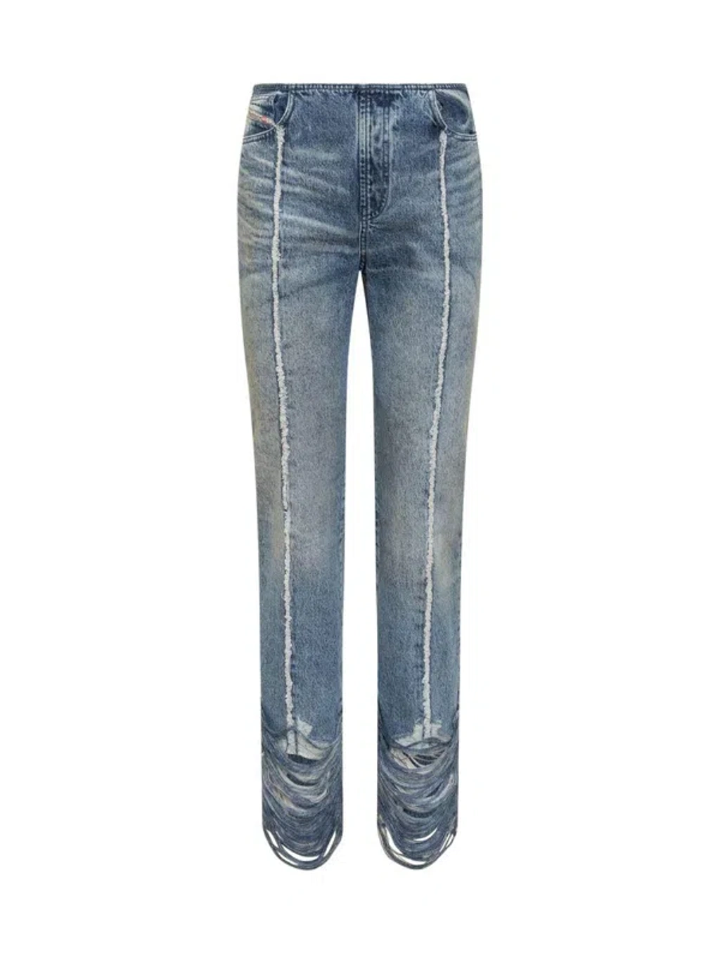 【関税込み】Diesel ブルー D-Ginna-FSG ジーンズ Diesel Blue D-ginna-fsg Jeans In 01 | ModeSens