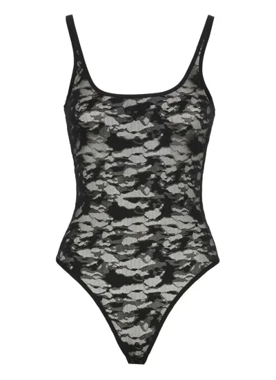 Shop Diesel Top In Black