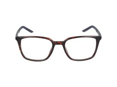 Nike Eyeglasses In Tortoise/matte Mystic Navy