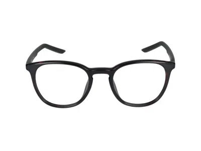 Nike Eyeglasses In Tortoise/matte Rough Green