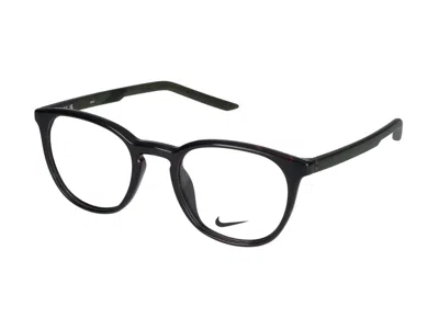 Nike Eyeglasses In Tortoise/matte Rough Green