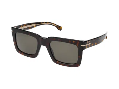 Hugo Boss Sunglasses In Brown