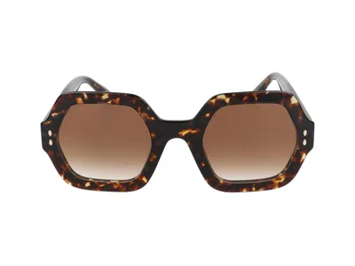 Shop Isabel Marant Sunglasses In Brown