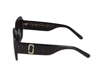 Shop Marc Jacobs Sunglasses In Brown