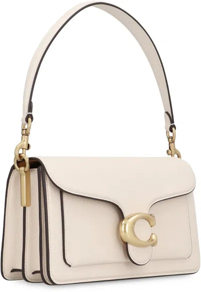Coach Borsa A Mano Tabby 26 In Pelle Avorio Donna In White