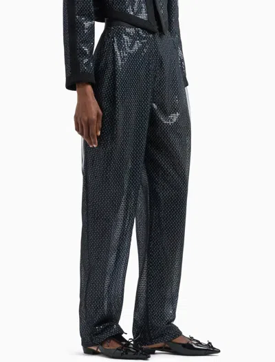 Shop Emporio Armani Trousers In Multicolour