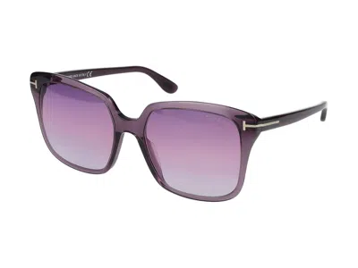 Tom Ford Eyewear Faye Square Frame Sunglasses In Multicolor