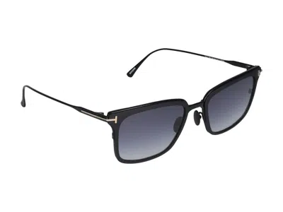 Tom Ford Eyewear Hayden Square Frame Sunglasses In Multicolor
