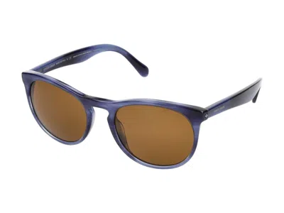 Giorgio Armani Sunglasses In Striated Blue