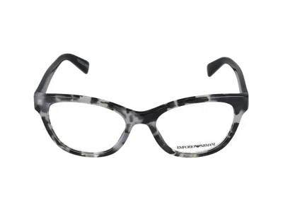 Emporio Armani Eyeglasses In Havana Grey