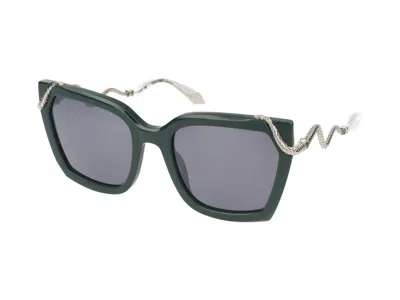 Roberto Cavalli Sunglasses In Shiny Turquoise