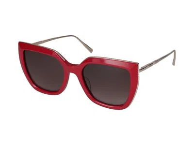 Chopard Sunglasses In Glossy Full Red