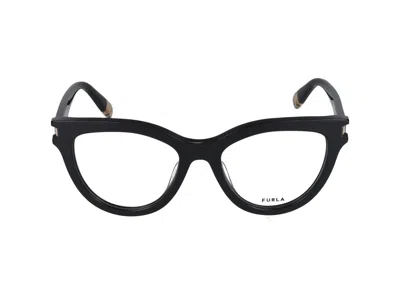Furla Eyeglasses In Glossy Black