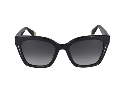 Furla Sunglasses In Glossy Black