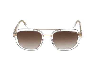 Shop Marc Jacobs Sunglasses In Crystal