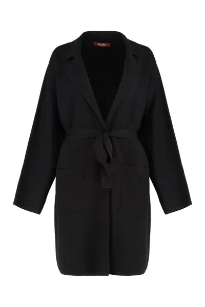 Max Mara Pauline Coats And Trench Coats Black In Black