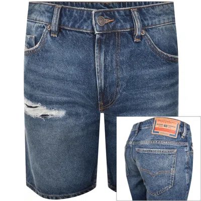 Diesel Denim Regular Shorts Blue In Blue