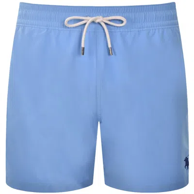 Ralph Lauren Traveller Swim Shorts Blue In Blue