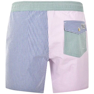 Ralph Lauren Seersucker Swim Shorts Multi In Multi